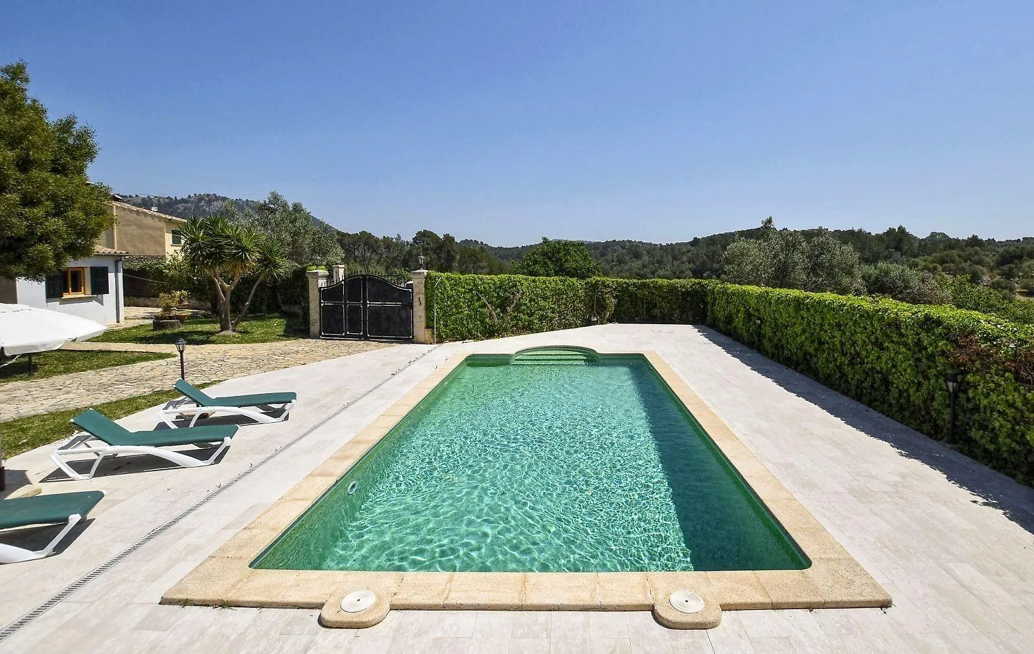 Hébergement de vacances Gemuetliches Ferienhaus In Selva Mit Privatem Pool Espagne